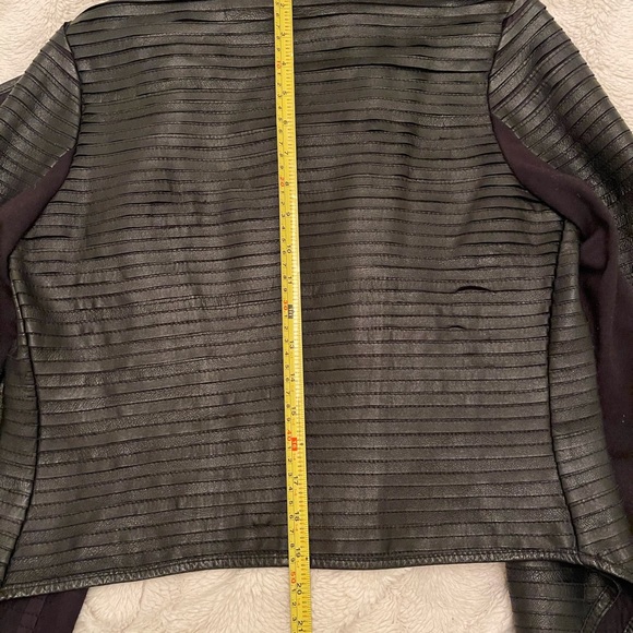 Scoop NYC Leather Jacket/Shirt - Picture 5 of 7